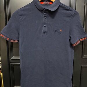 Superdry Navy Polo Shirt